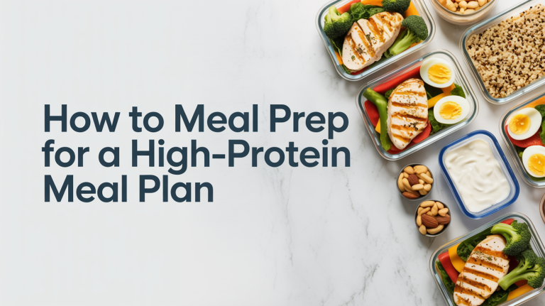 How To Meal Prep For A High-Protein Meal Plan