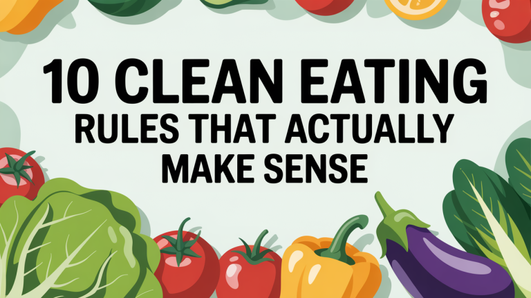 10 Clean Eating Rules That Actually Make Sense