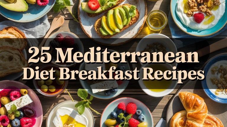 Read more about the article 25 Mediterranean Diet Breakfast Recipes