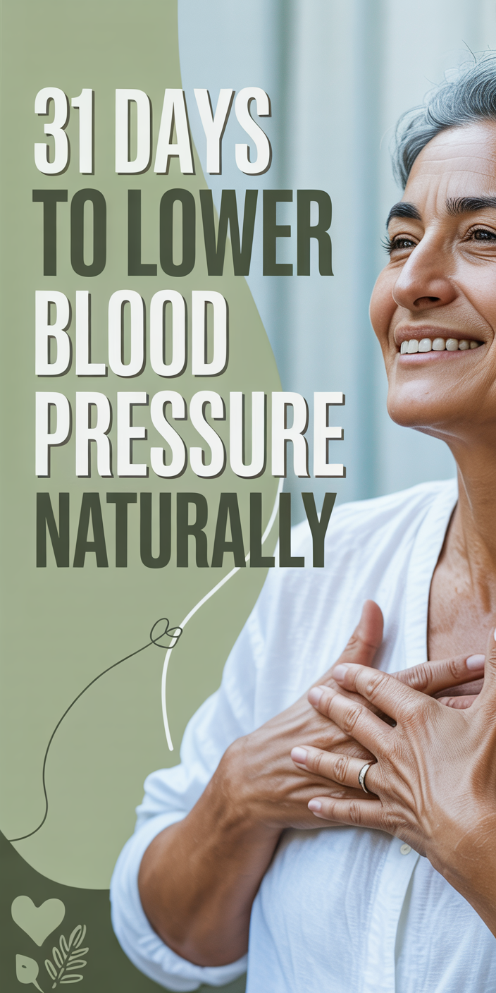 31 Days to Lower Blood Pressure Naturally - Clean Eating, Smart Living