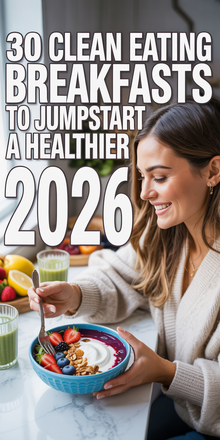 30 Clean Eating Breakfasts To Jumpstart A Healthier 2026 - Clean Eating ...