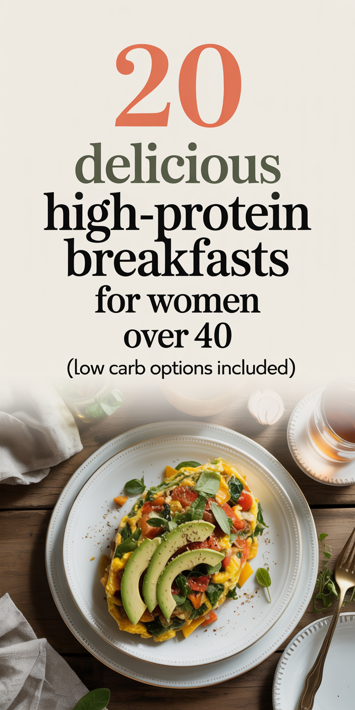 20 Delicious High-Protein Breakfasts For Women Over 40 (Low-Carb ...