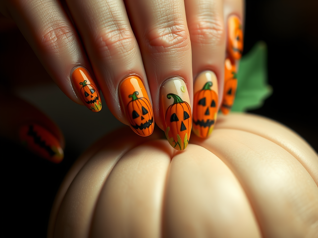 Pumpkin Patch Party: Your Adorable Halloween Manicure Adventure