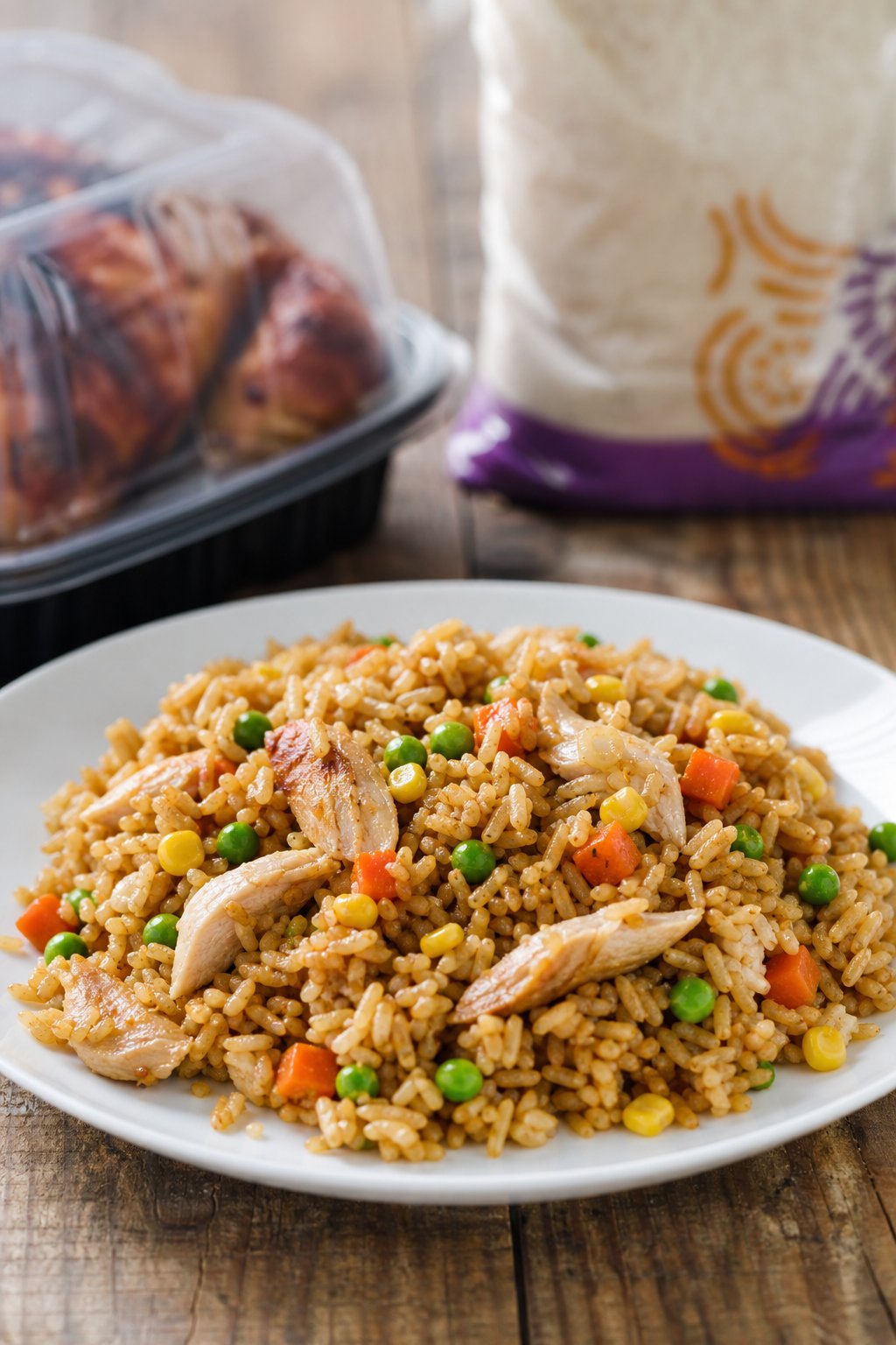 Wok This Way: Magical Chicken Fried Rice with Leftover Jasmine Rice