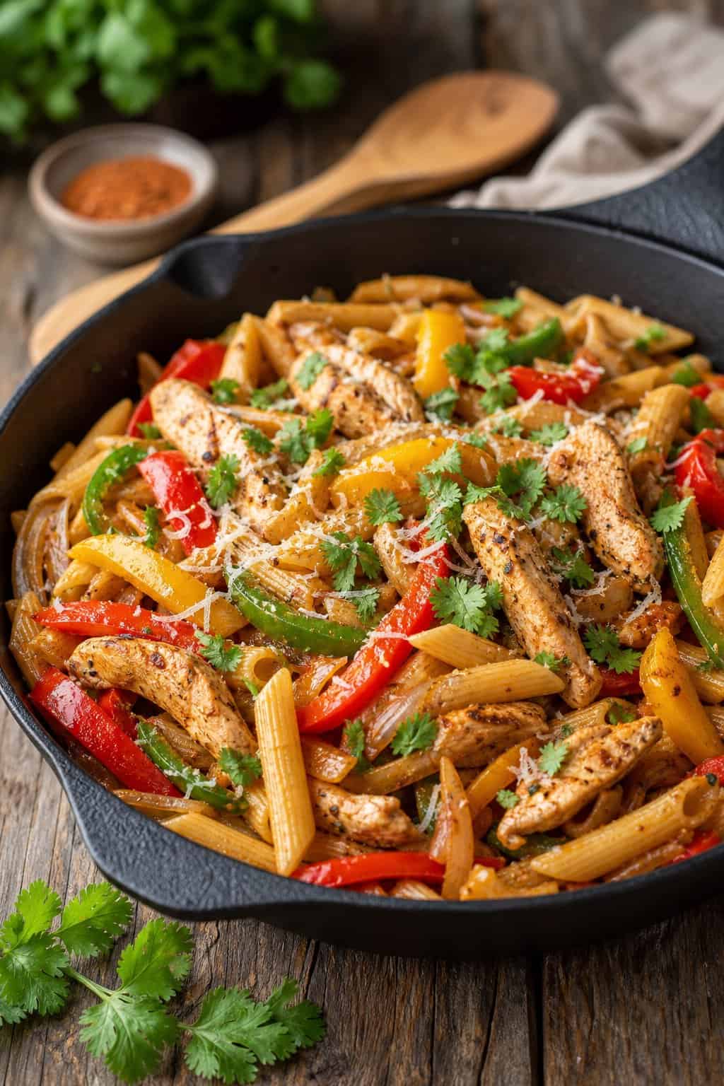 Flavor-Packed One-Pot Chicken Fajita Pasta for Healthy Weeknight Dinners