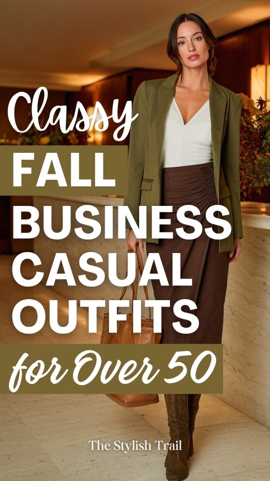 Fall Business-Casual for Women Over 50: Timeless Tailoring and Warm, Wearable Color