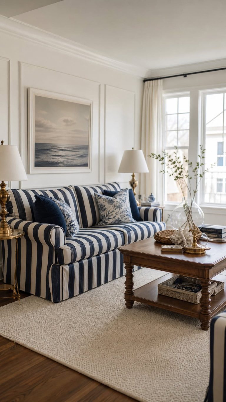 How to Create a Calm, Classic Coastal Living Room: Practical Design Ideas