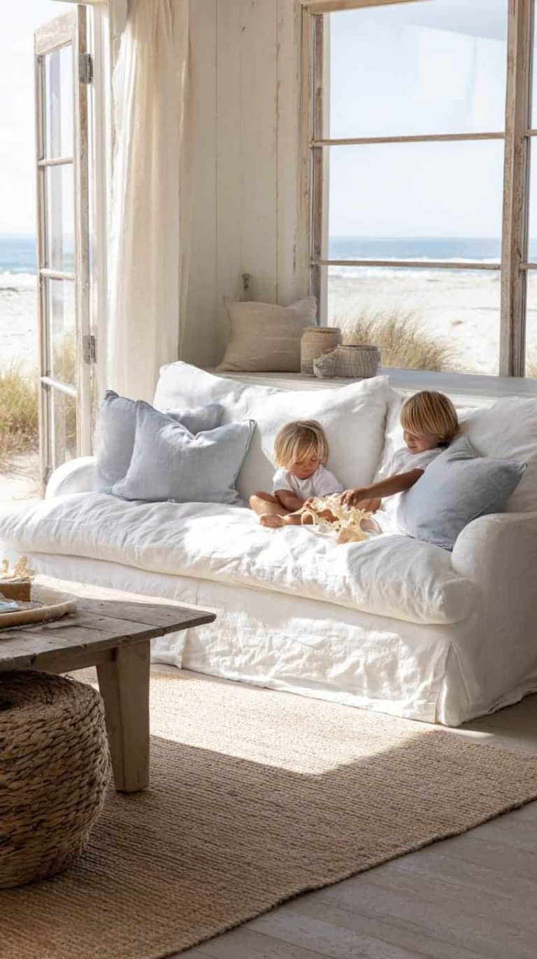 How to Create a Calm, Family-Friendly Coastal Home