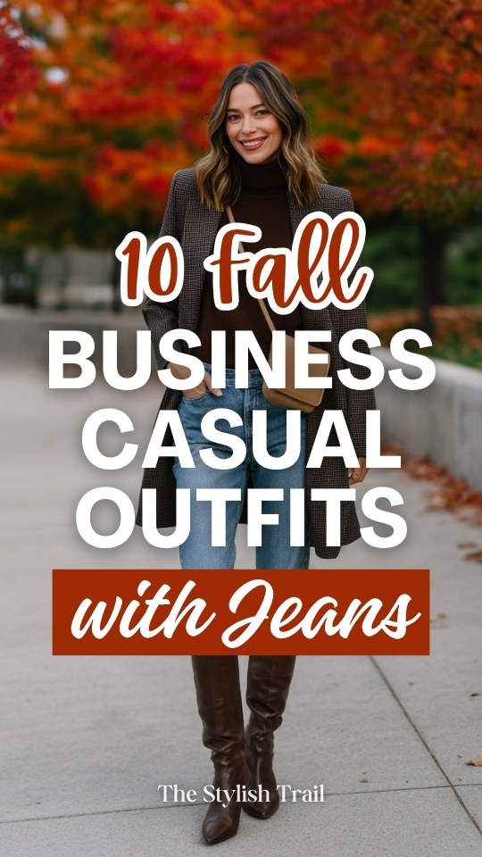 Office-Ready Denim: A Fall Playbook for Polished Business-Casual Looks