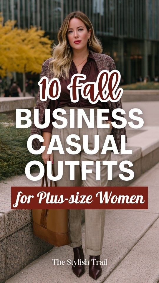 Fall Business-Casual for Plus-Size Women: Tailored Layers, Wraps & Elevated Textures