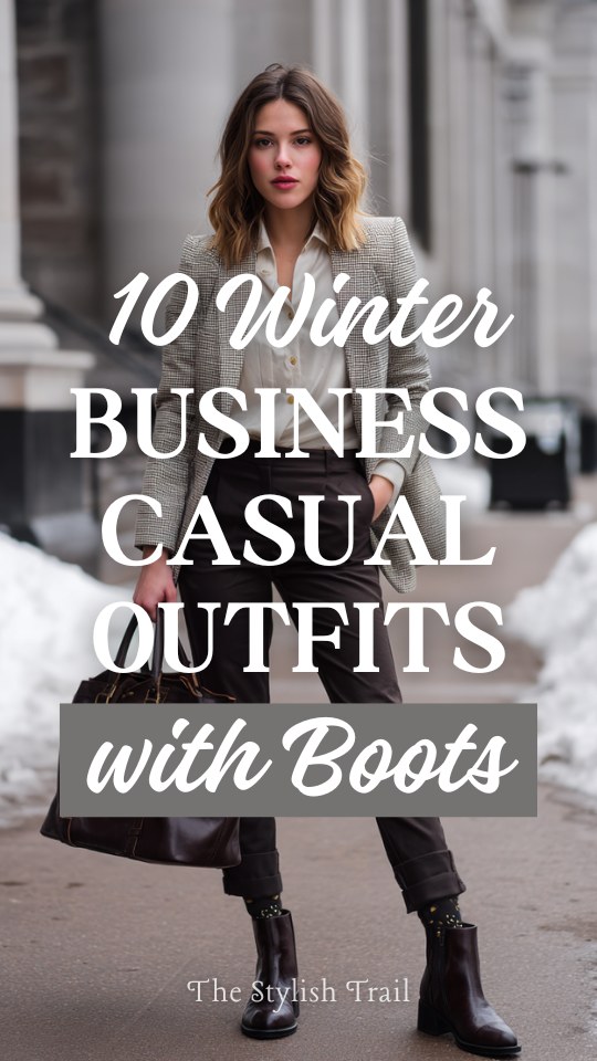 Boots That Mean Business: Winter Work Outfits Built Around Three Key Styles