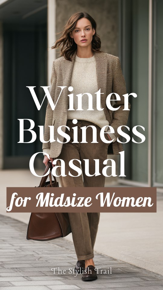 Winter Business-Casual: A Midsize-Friendly Formula for Warm, Polished Workdays