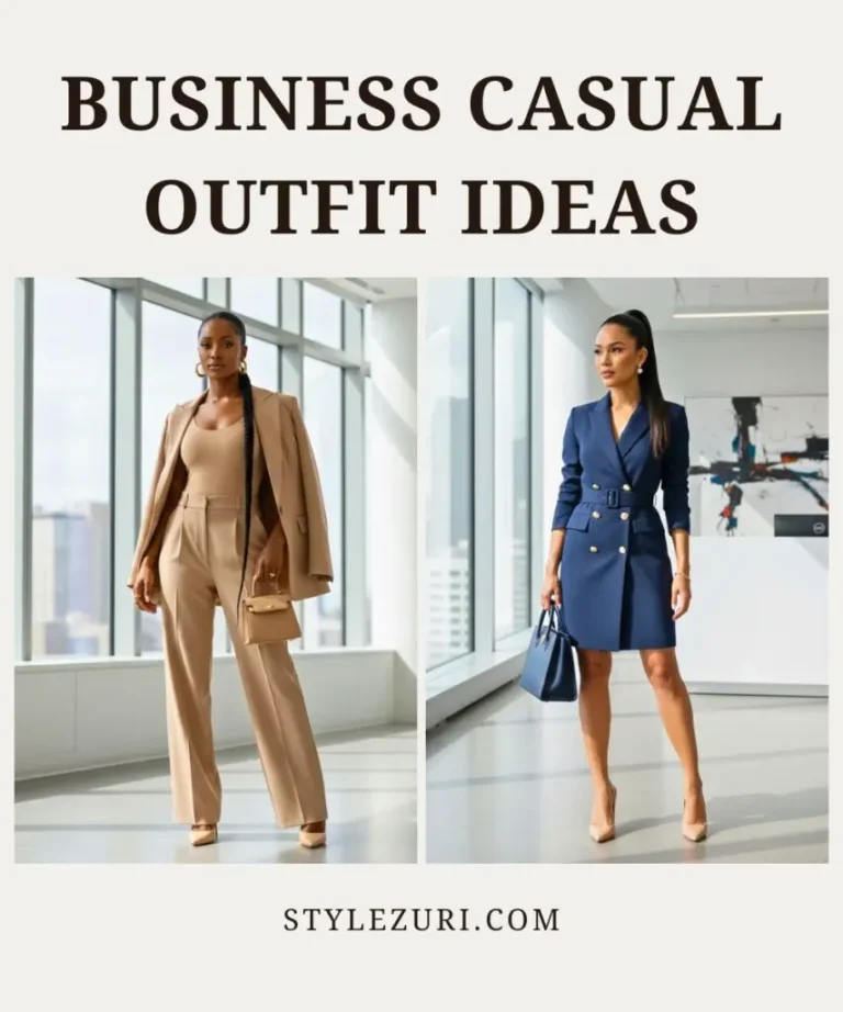 Intentional Business-Casual Outfit Ideas for Confident Days