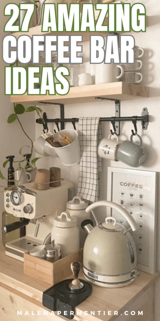 27 Countertop Coffee Stations: Stylish, Space-Savvy Ways to Set Up Your Brew Corner