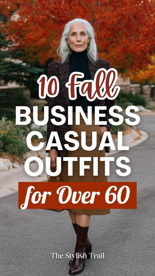 Fall Business-Casual Essentials for Women 60+: Tailored Comfort and Timeless Texture