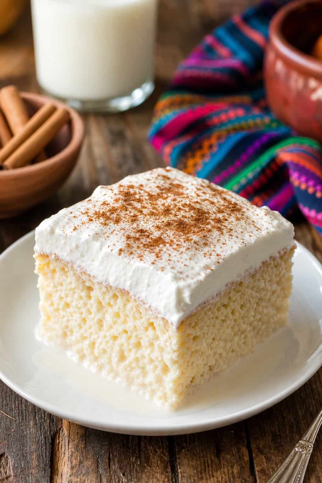Three-Milk Coconut‑Lime Cake