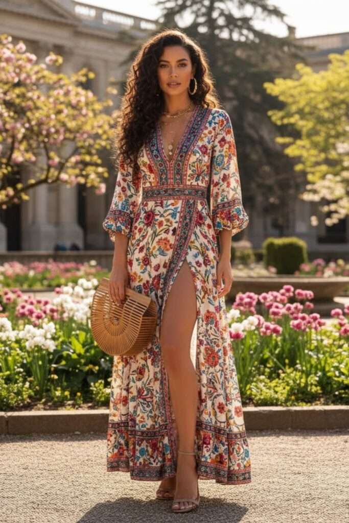 Bohemian Maxi for Easy Spring Movement