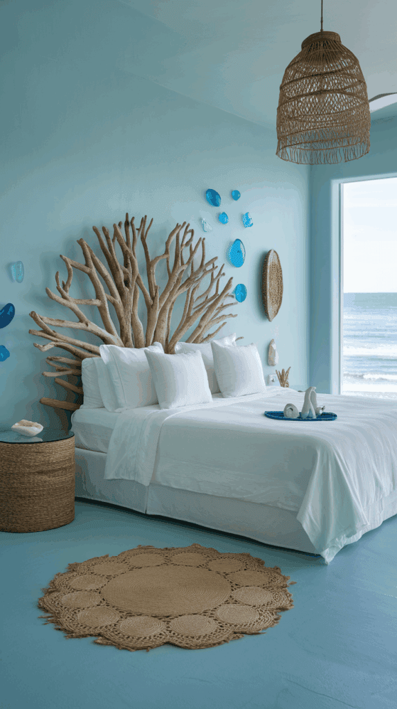 Choose a Soothing Color Palette That Suggests Water Without Overwhelming