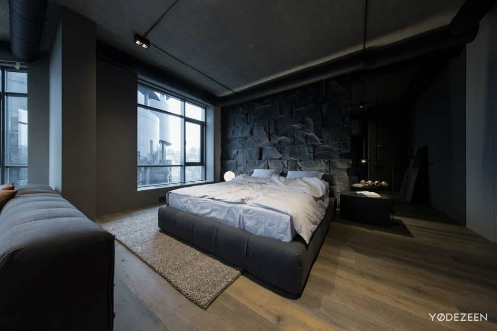 Make Dark Walls Feel Tactile, Not Heavy