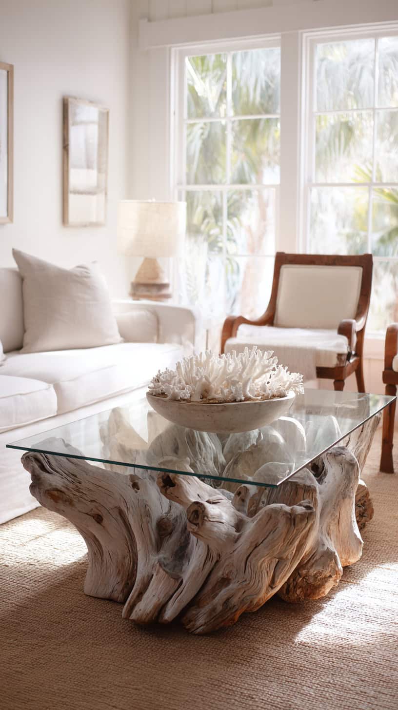 Layer Textures: Woven Seating and Wood Elements