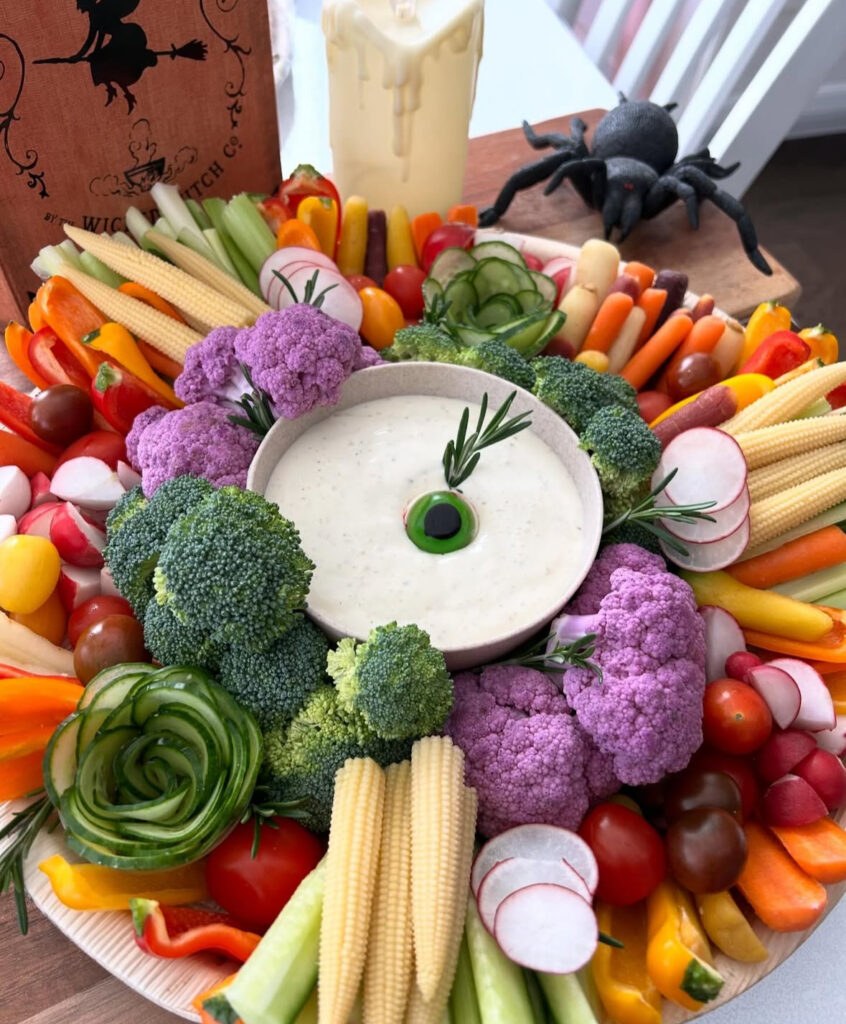 Cucumber Mummy Dip Ring: A Friendly, Hand-Held Crowd-Pleaser