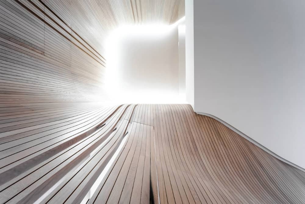 Use Curves to Make Open Rooms Feel Kinder