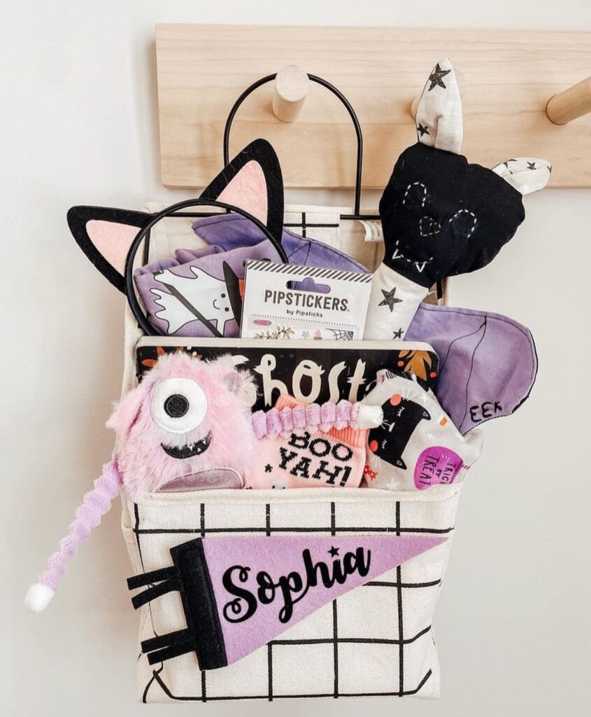 Cozy Storytime Basket for Little Readers
