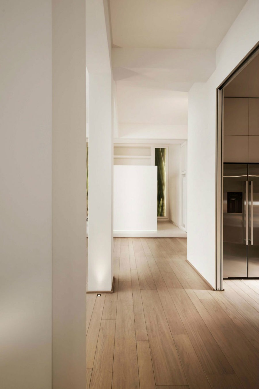 Use Wood and Light to Warm Minimalism