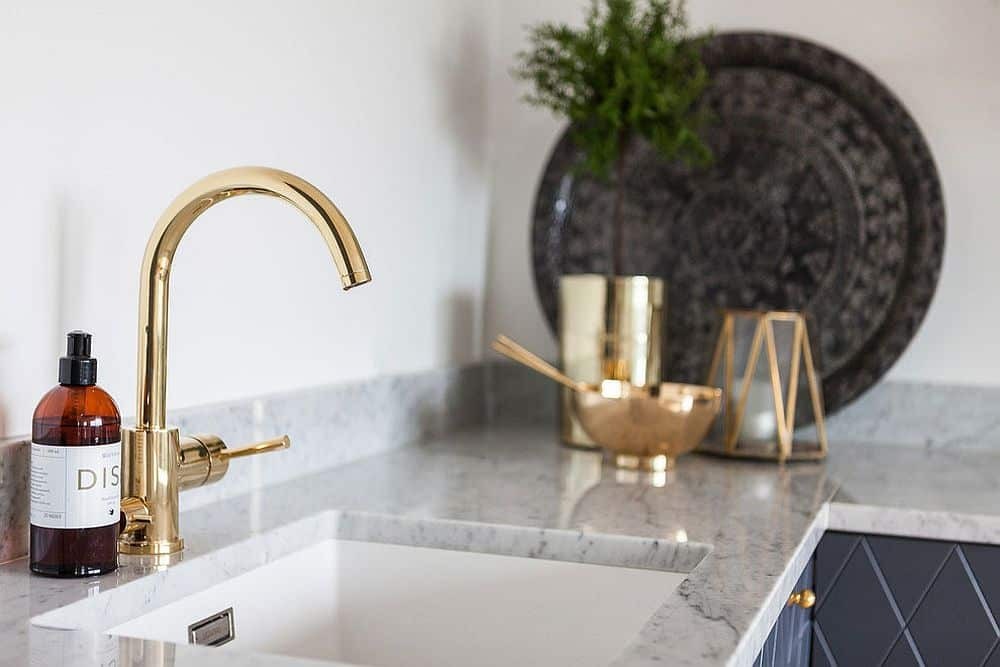 Use Small Metallic Details with Restraint
