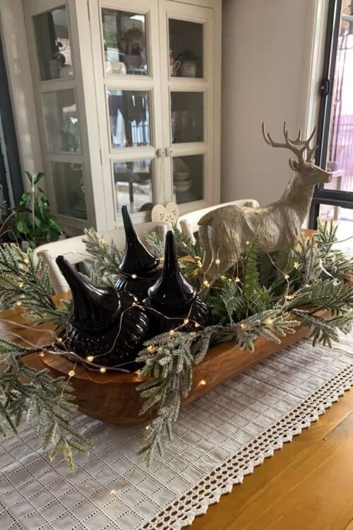 Winter Woodland Centerpiece
