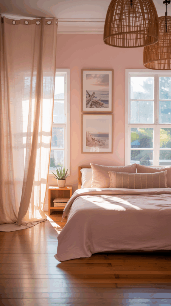 Soft Lighting, Art, and Decor That Stay Serene