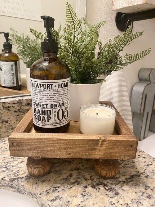 Charming Sink Tray for Everyday Essentials