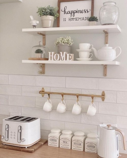 Bright Minimal Coffee Nook