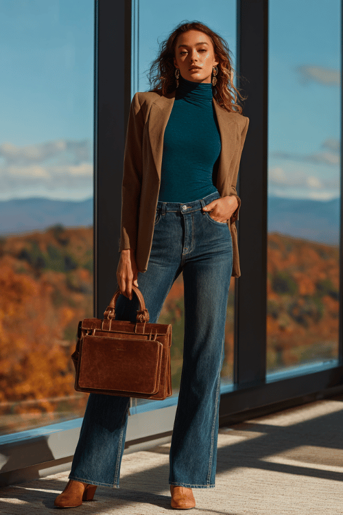 Work-Ready Fall Jeans: A Polished Business-Casual Formula