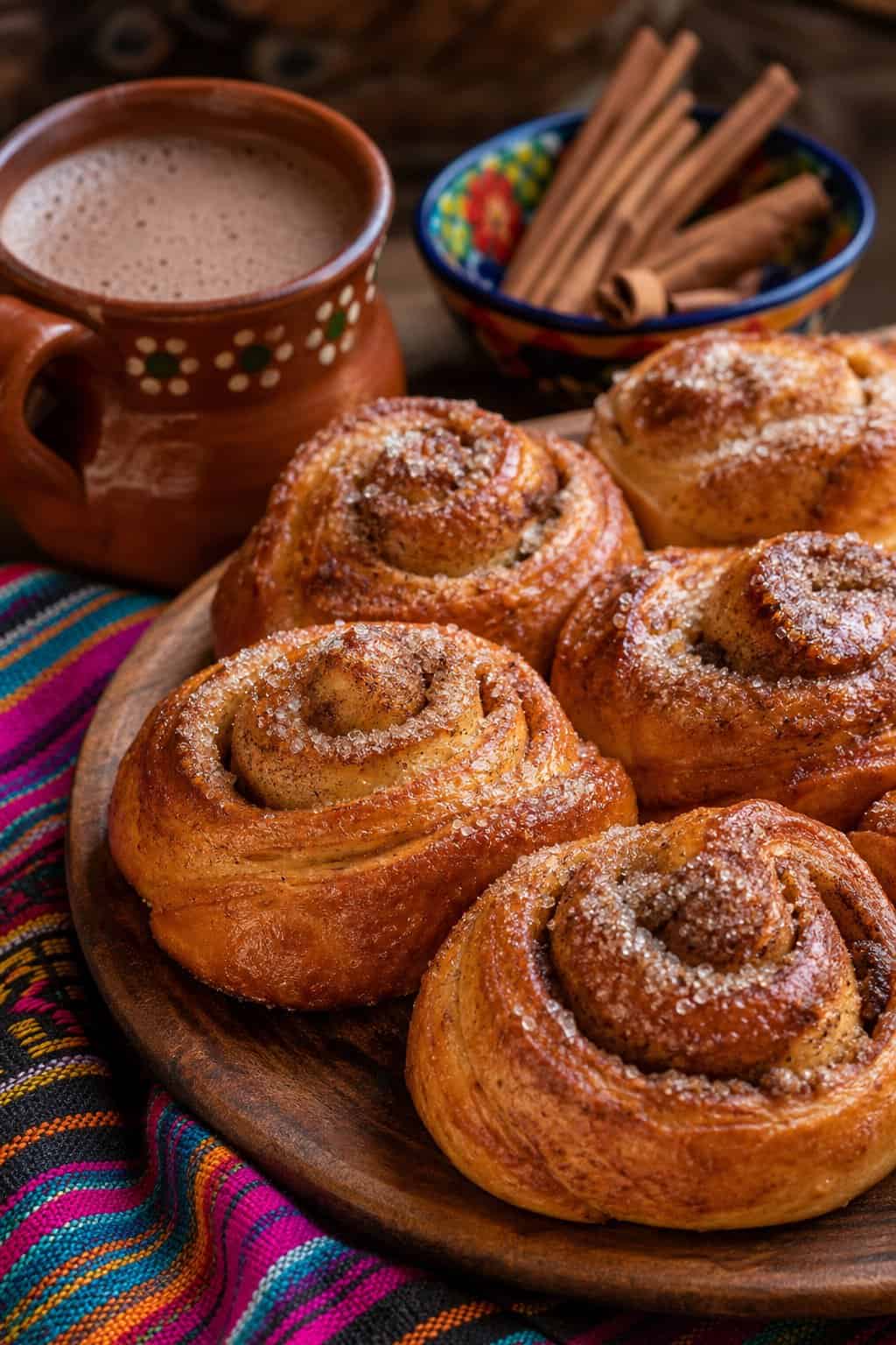 Orange-Scented Pan Dulce Swirls