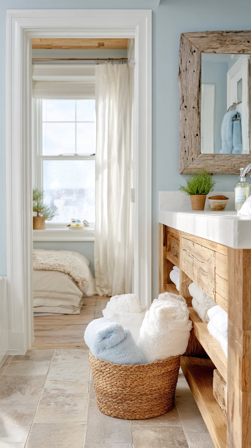 Cohesive Bathroom and Ensuite Details