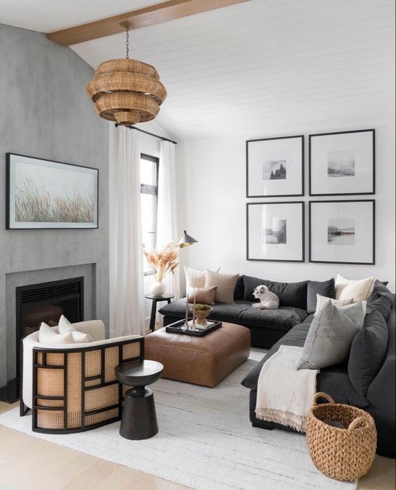 Use a Calm Color Palette and Strategic Contrast