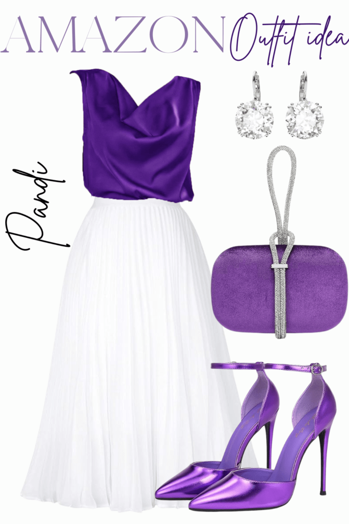 Effortless Midi Skirt and Blouse for Confident Evenings