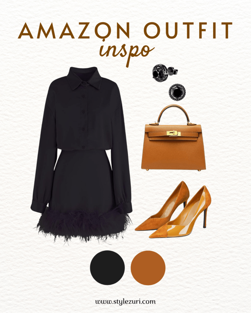 Subtle Sparkle: Office-Ready Rhinestone Little Black Dress