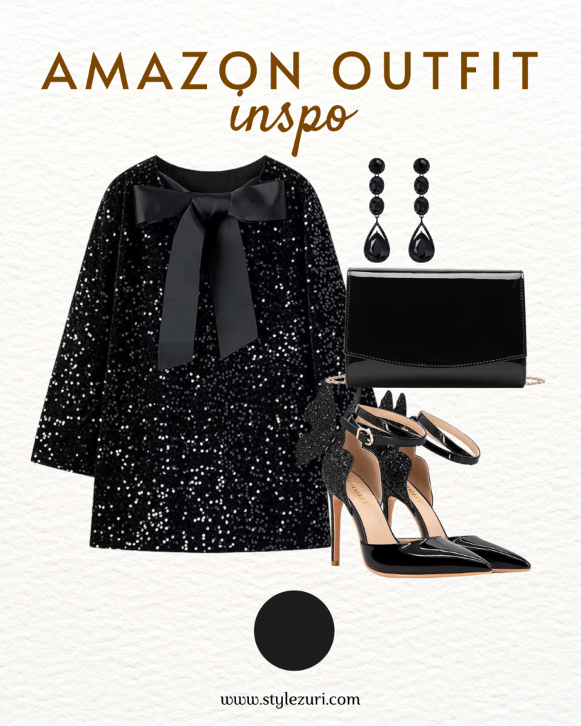 Midnight Sparkle: The Ultimate Club-Ready Little Black Dress