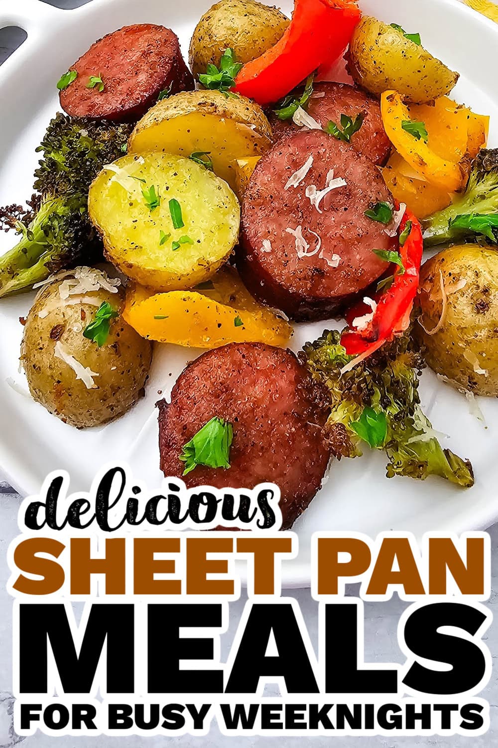 Autumn Sheet-Pan Links with Apple, Fennel & Thyme