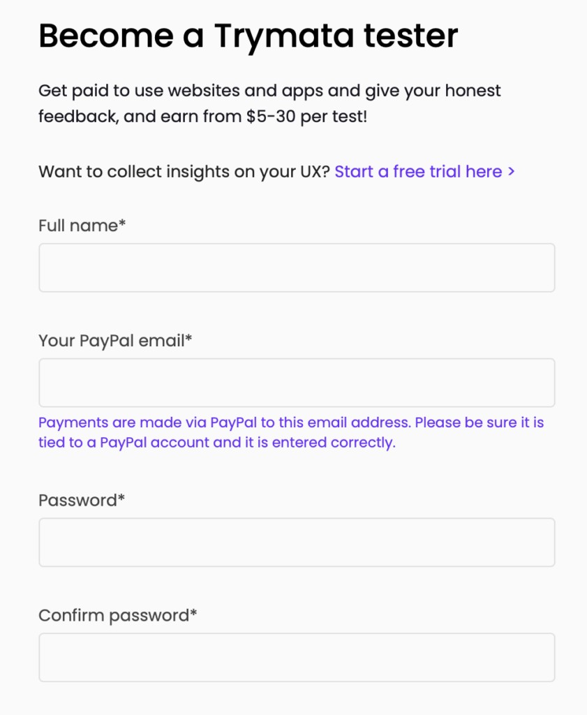 Getting started: signing up and what you’ll need