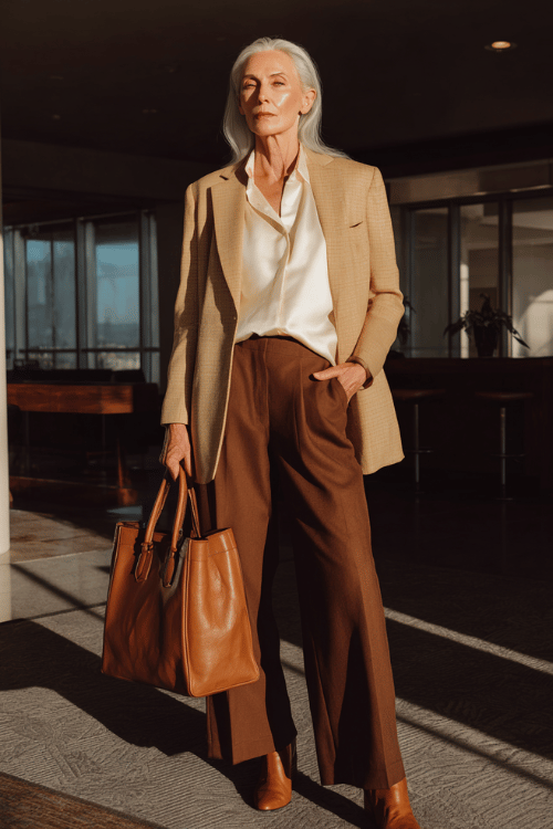 Autumn Neutrals: A Polished Business-Casual Recipe for Fall