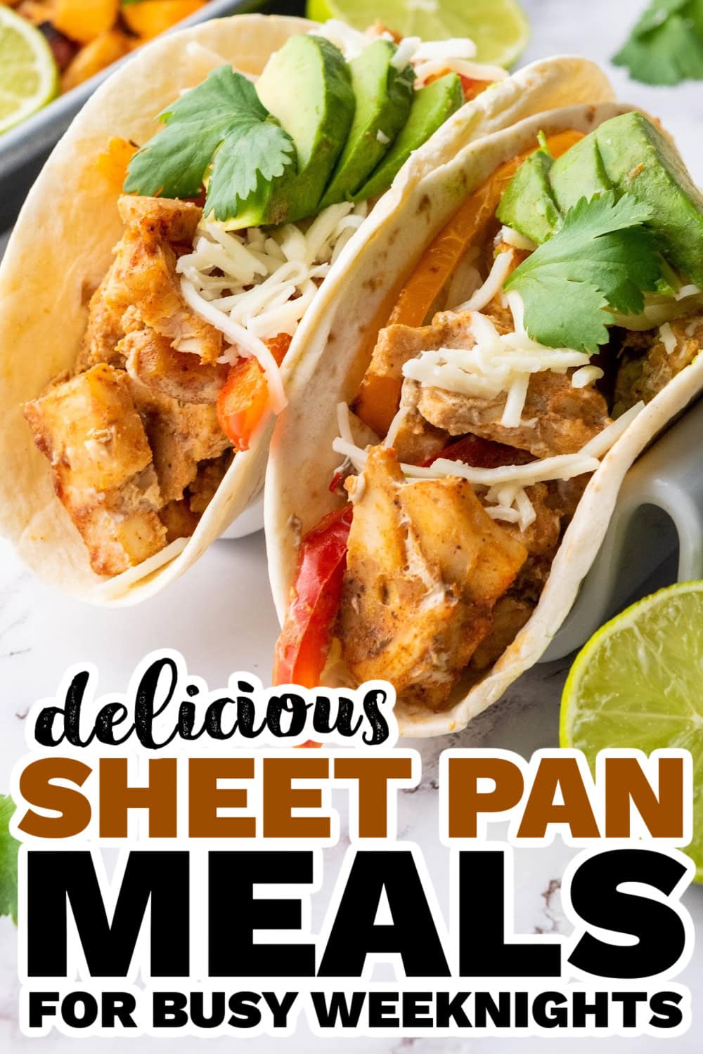 Citrus-Herb Sheet-Pan Chicken with Roasted Peppers and Onions