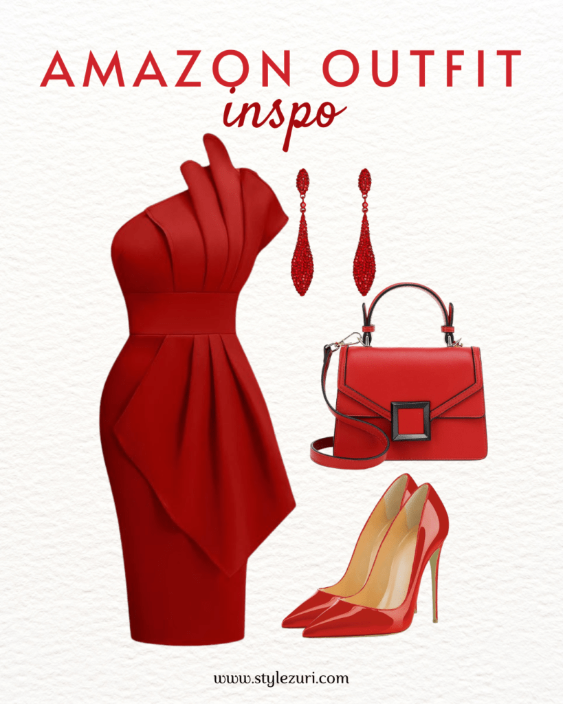 Playful Red Ruffle Dress for Sunlit Celebrations