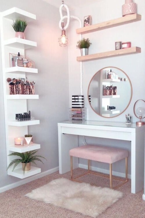 Blush and Copper Glow