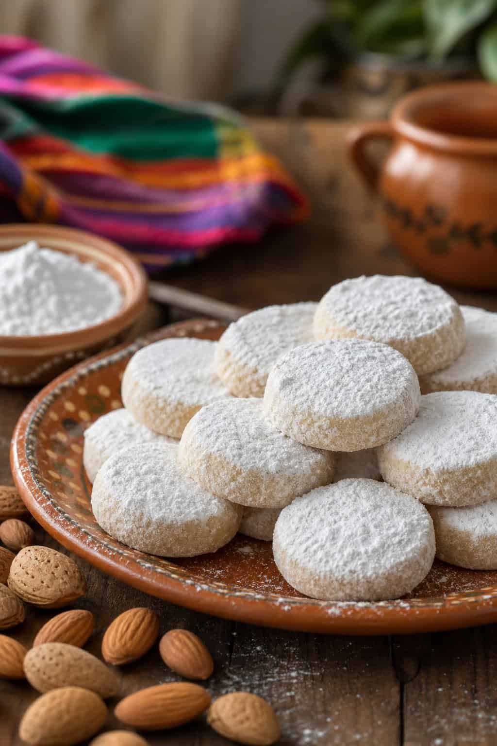 Citrus‑Almond Polvorón Cookies