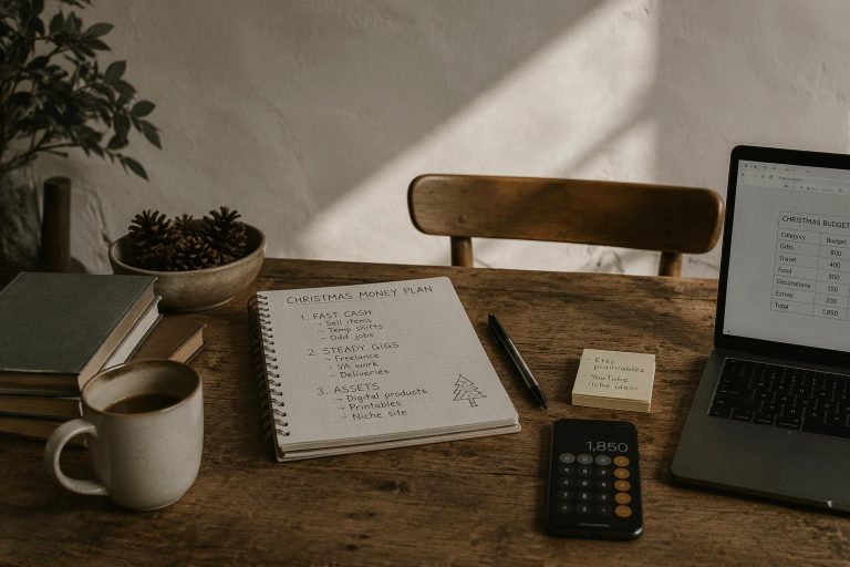 A Practical, No-Nonsense Plan to Earn Extra Money for the Holidays