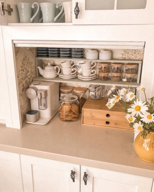 Built-In Coffee Nook