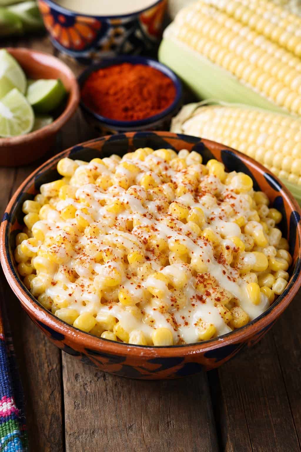 Velvety Corn Esquites with Sweetened Condensed Milk
